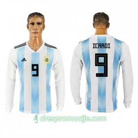 Argentina Dres Icardi 9 Domaći Svjetsko prvenstvo 2018 Dugim Rukavima